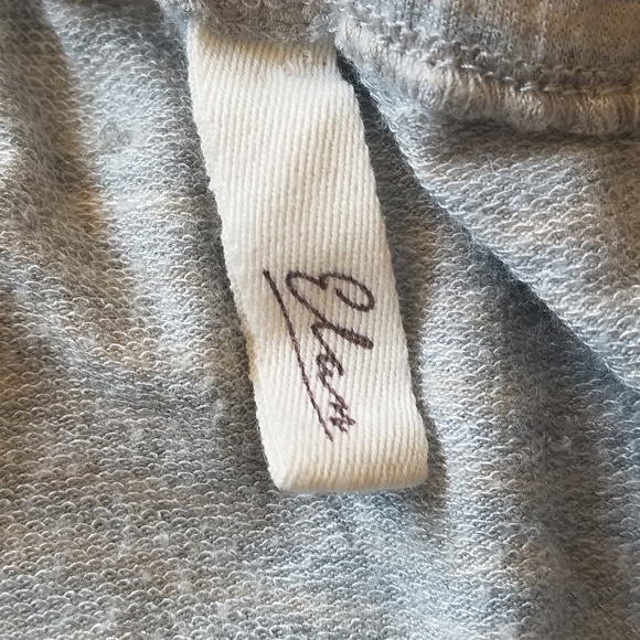 COPY - Elan womens lace up gray long sleeve striped pullover sweatshirt size S - Picture 6 of 6